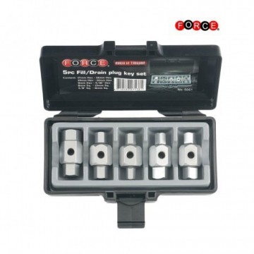 Force 1/2 inch Carterplug doppenset 5-delig 5051
