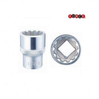 Force 1/2 inch Spline doppen kort 54Q