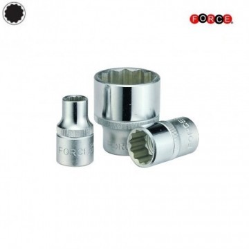Force 1/4 inch 12-kant doppen kort 529