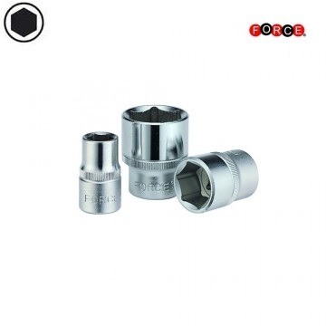 Force 1/4 inch 6-kant doppen kort 525