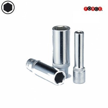 Force 1/4 inch 6-kant doppen lang 52550