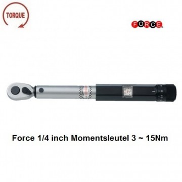 Force 1/4 inch Momentsleutel 3 ~ 15Nm 6472195W