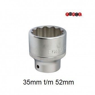 Force 1 inch 12-kant doppen kort 589