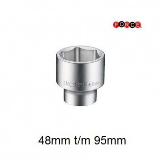 Force 1 inch 6-kant doppen kort 585