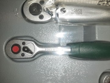 Force 4-delig ¼” Ratel set (actie)