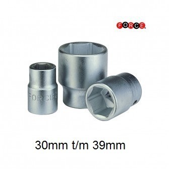 Force 3/4 inch 6-kant doppen kort 56539mm