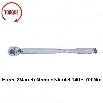 3/4 inch momentsleutel 64761030 maat