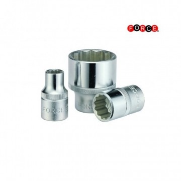 Force 3/8 inch SAE 12-kant doppen kort 539