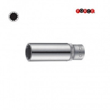 Force 3/8 inch Bougiedoppen Dun Magnetisch 8073 MTH