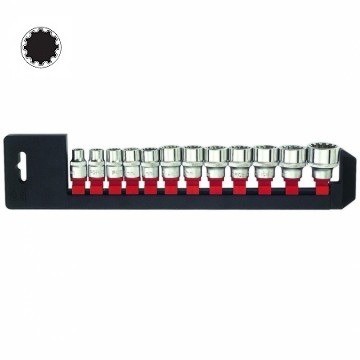 3 8 inch spline doppen set koert 3122q