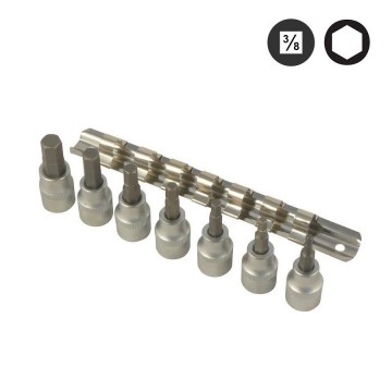 3/8 inch SAE Inbus bitdoppenset 3075S