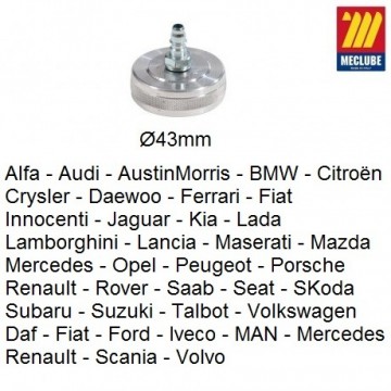 Meclube Remontluchter Adapter Model 4  ML 083-1804-000