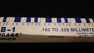 Mahle/clevite Plastigage Blauw MPB 1